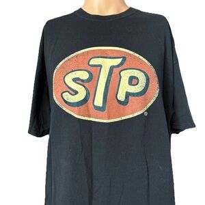 STP Logo Energizer Auto Black Shirt Size 2XL Licensed